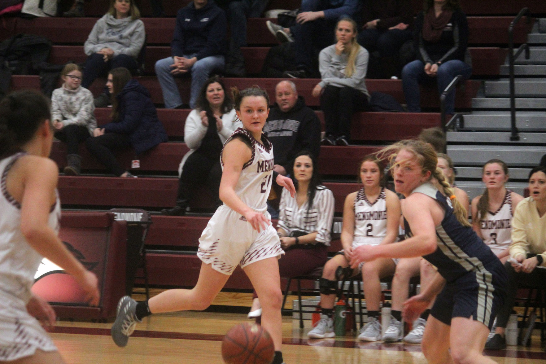 Hudson at Menomonie girls basketball 1-10-20